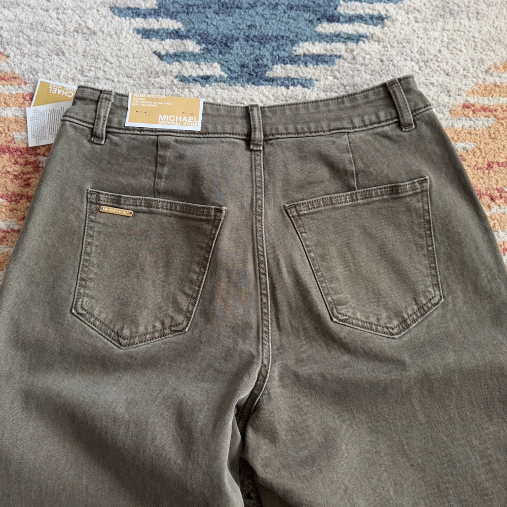 BNWT Michael Kors Bootcut Denim - Size 6 - Picture 3 of 5